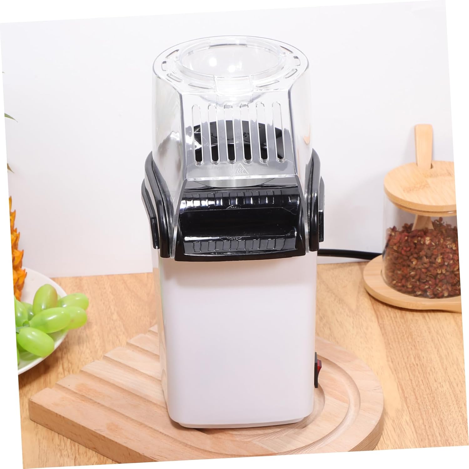 Cabilock 110v Popcorn Maker Electric Air Popper Popcorn Machine for Home Snacks Us Plug