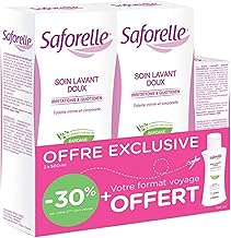 Saforelle Soin Lavant 2 x 500ml - Offre Promo