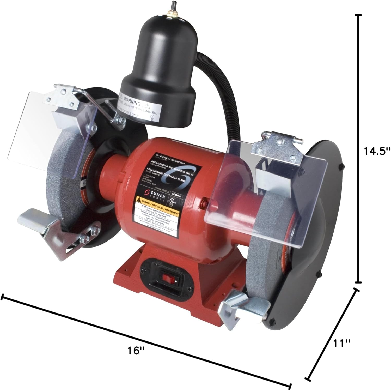 Sunex 8 inch Bench Grinder