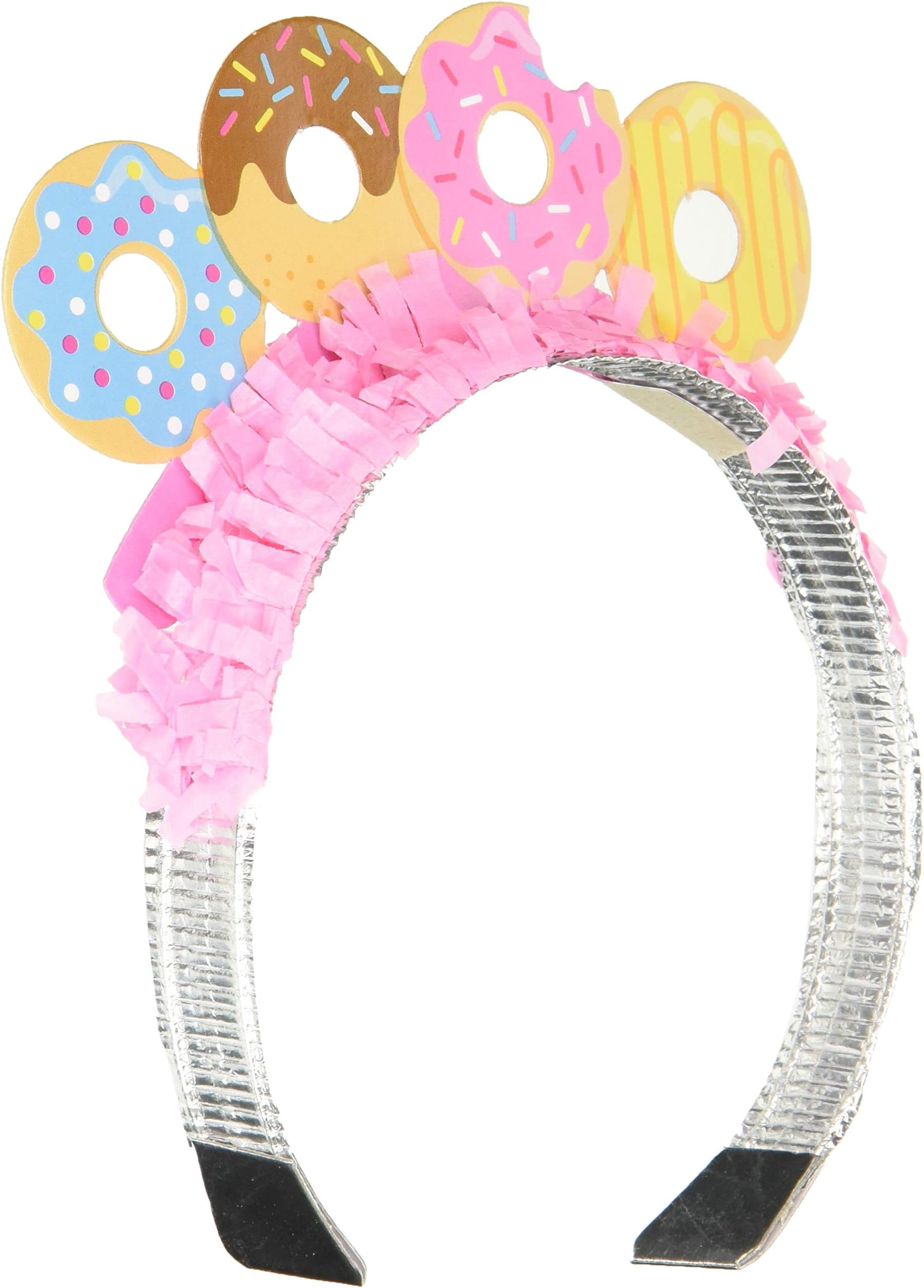 Creative Converting 324237 Colorful Donut Time Design Tiara