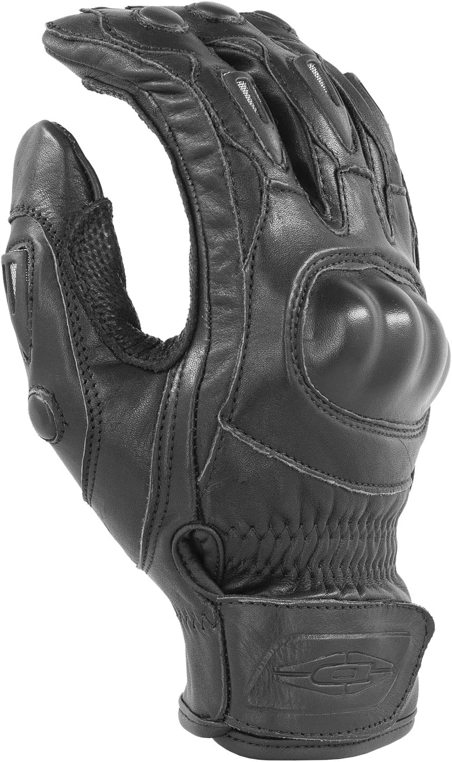 CRT50 Vector Knuckle Protection Gloves - Carbon-Tek Fiber Knuckles, Leather with Foam Padding