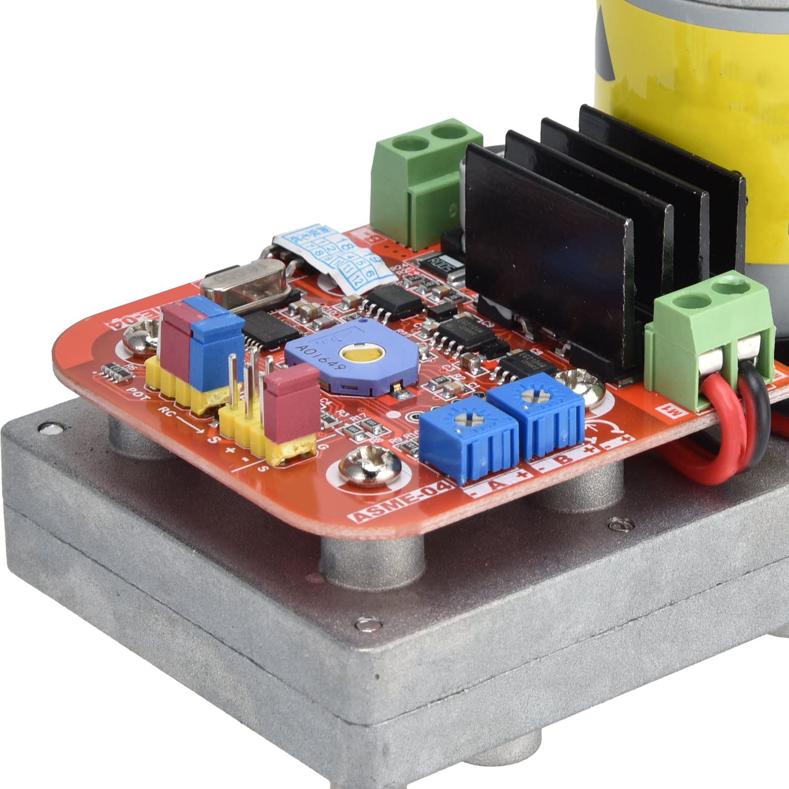 Servomotore robot, servomotore meccanico ASME‑04B con coppia di ingranaggi in lega di alluminio servomotore meccanico per servomotore meccanico Futaba JR RC elicottero auto barca robot