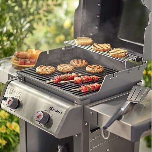 Miniatura 2 de VANELC Weber 8846 Gourmet BBQ System Grillrost Spirit 200, Schwarz, 20.4 x 17.5 in