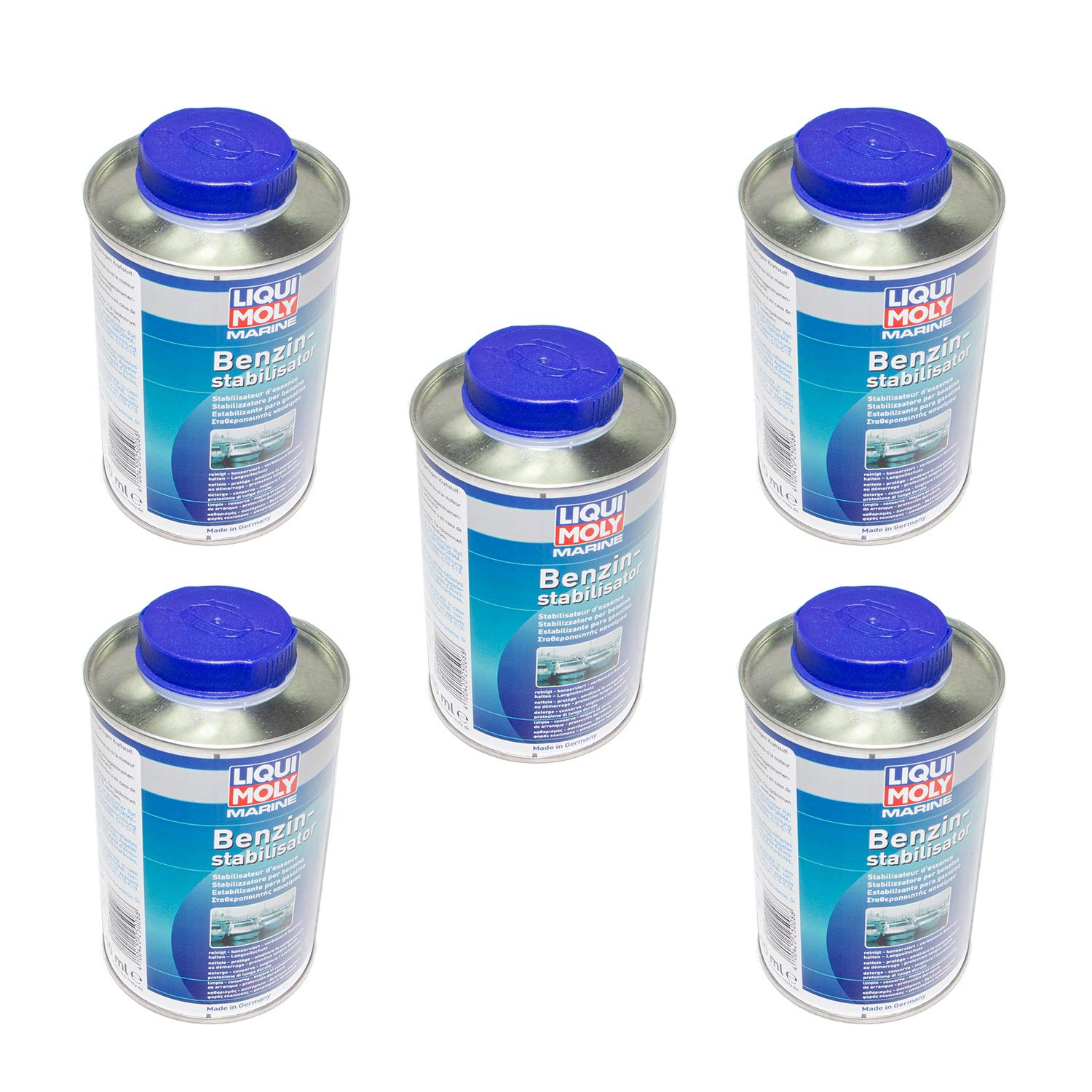 LIQUI MOLY 2,5 Liter Motor Marine Benzinstabilisator Benzin Additiv Stabilisator