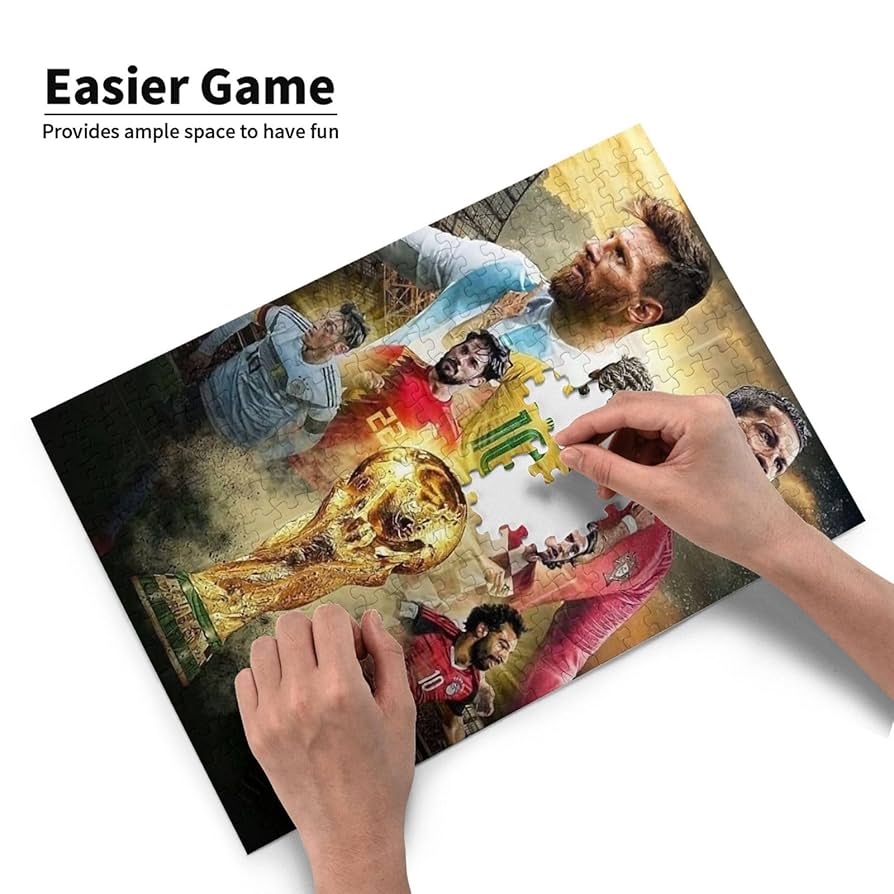 2015年購入★未開封★【バルサ　ジグソーパズル】メッシ バロンドール Amazon.co.jp: ワールドカックリスティアーノ・ロナウドと