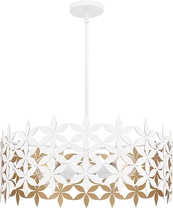 Quoizel Piper 4-Light Matte White Pendant Light