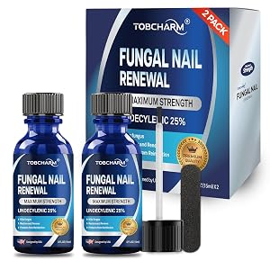 Toenail Fungus Treatment Extra Strength with 25 Undecylenic Acid Tea Tree Oil Nail Fungus Treatment for Toenail Fingernails