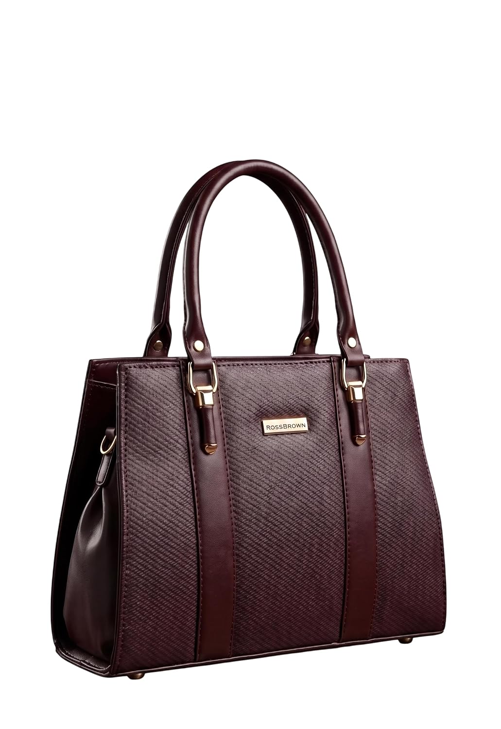 Buy ROSS BROWN Satchel Bag for women | Handbags for women (BROWN) at Amazon.in