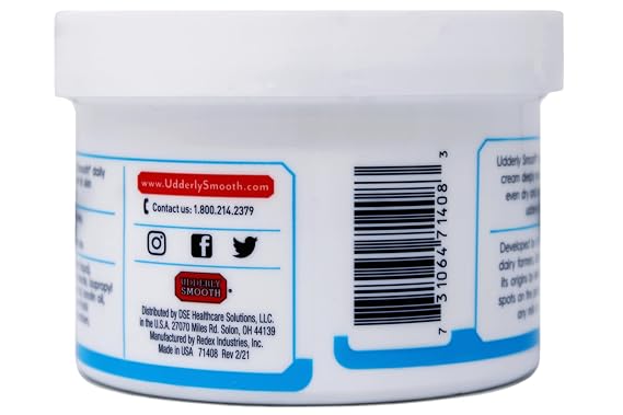 Udderly Smooth Foot Cream with Shea Butter 8 oz