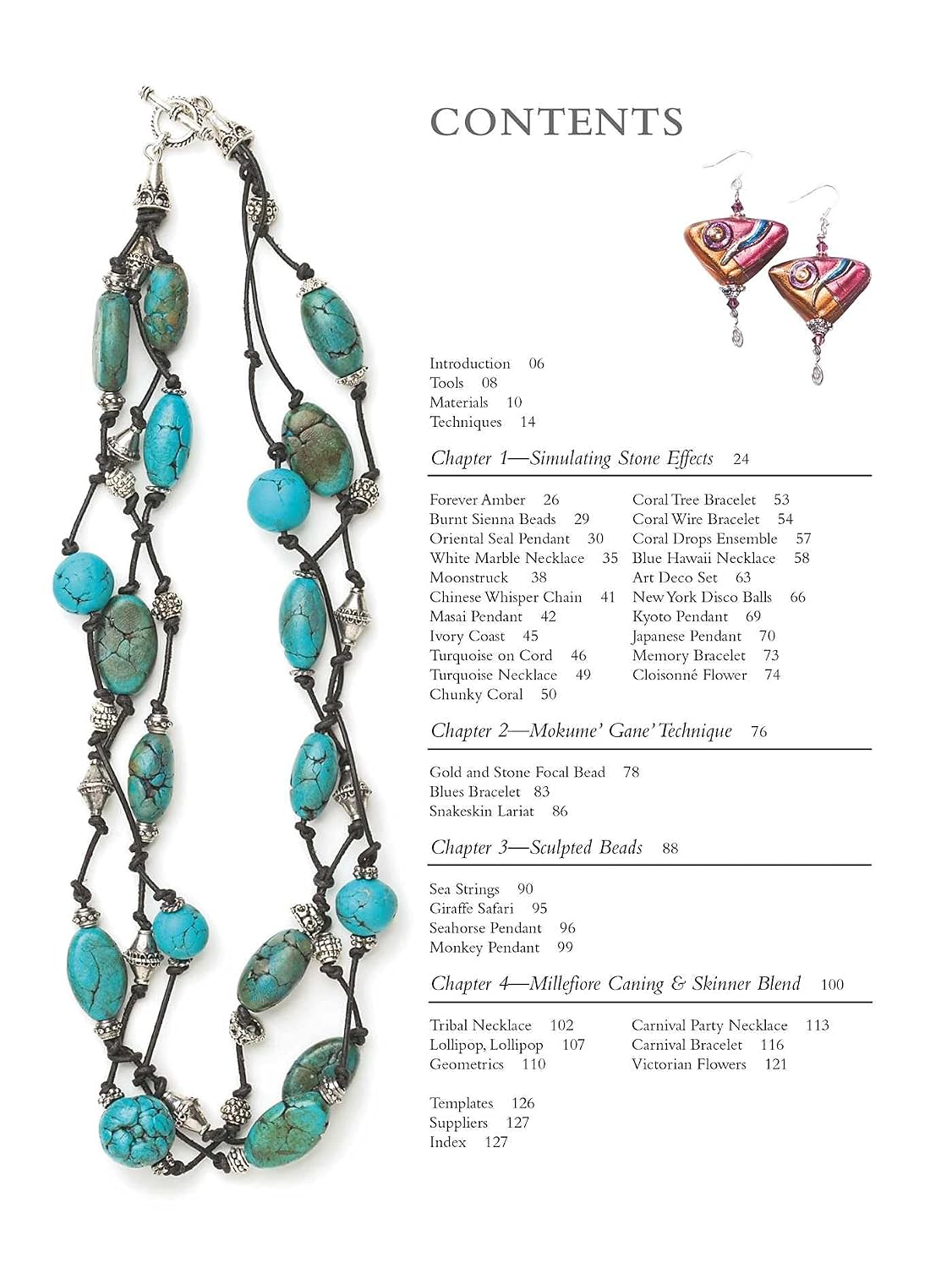 Polymer Clay Jewelry: 35 step-by-step projects for beautiful beads and jewelry