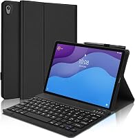 JADEMALL Lenovo Tab M10 HD 2nd Gen Bluetooth billentyűzet fekete 1