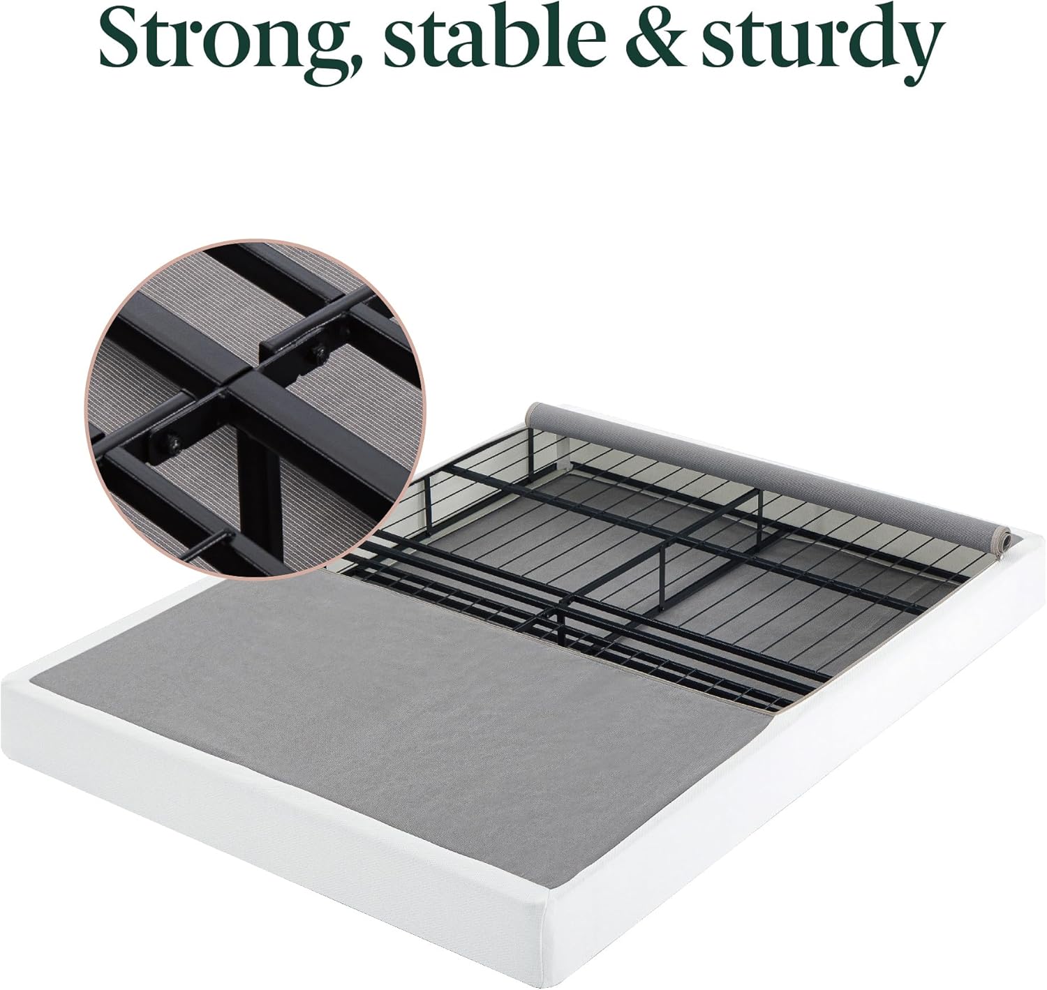 Sleep Master 7.5 inch Low Profile Bi-Fold Box Spring, Queen