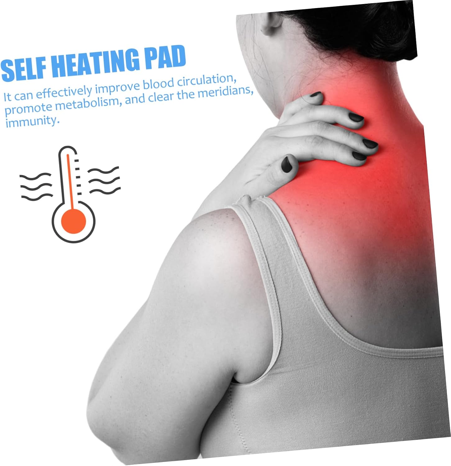 Neck Products Self-Heating Neck Pad Cervical Vertebra Massager Elastic Belt