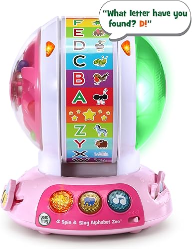 Miniatura 7 de LeapFrog Spin and Sing Alphabet Zoo juguete para niños, azul