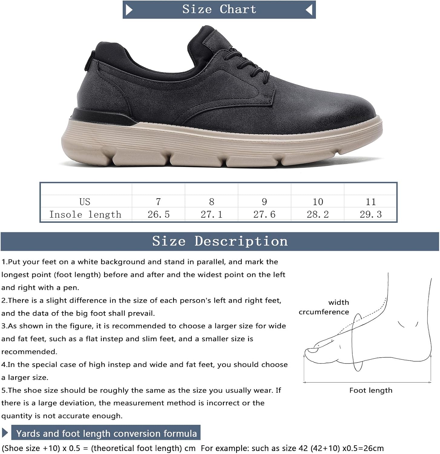 Men's Classic Formal Oxford Shoes