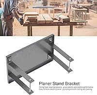 Vista 5 de Fdit Soporte para cepilladora eléctrica, mesa multifunción de aluminio para carpintería, tablero de soporte de 11.4 x 6.9 pulgadas, incluye patas