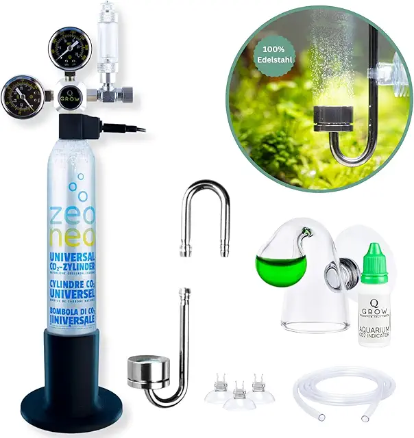Q-Grow CO2 System Complete Set for 200L Aquarium - Universal CO2 Supply
