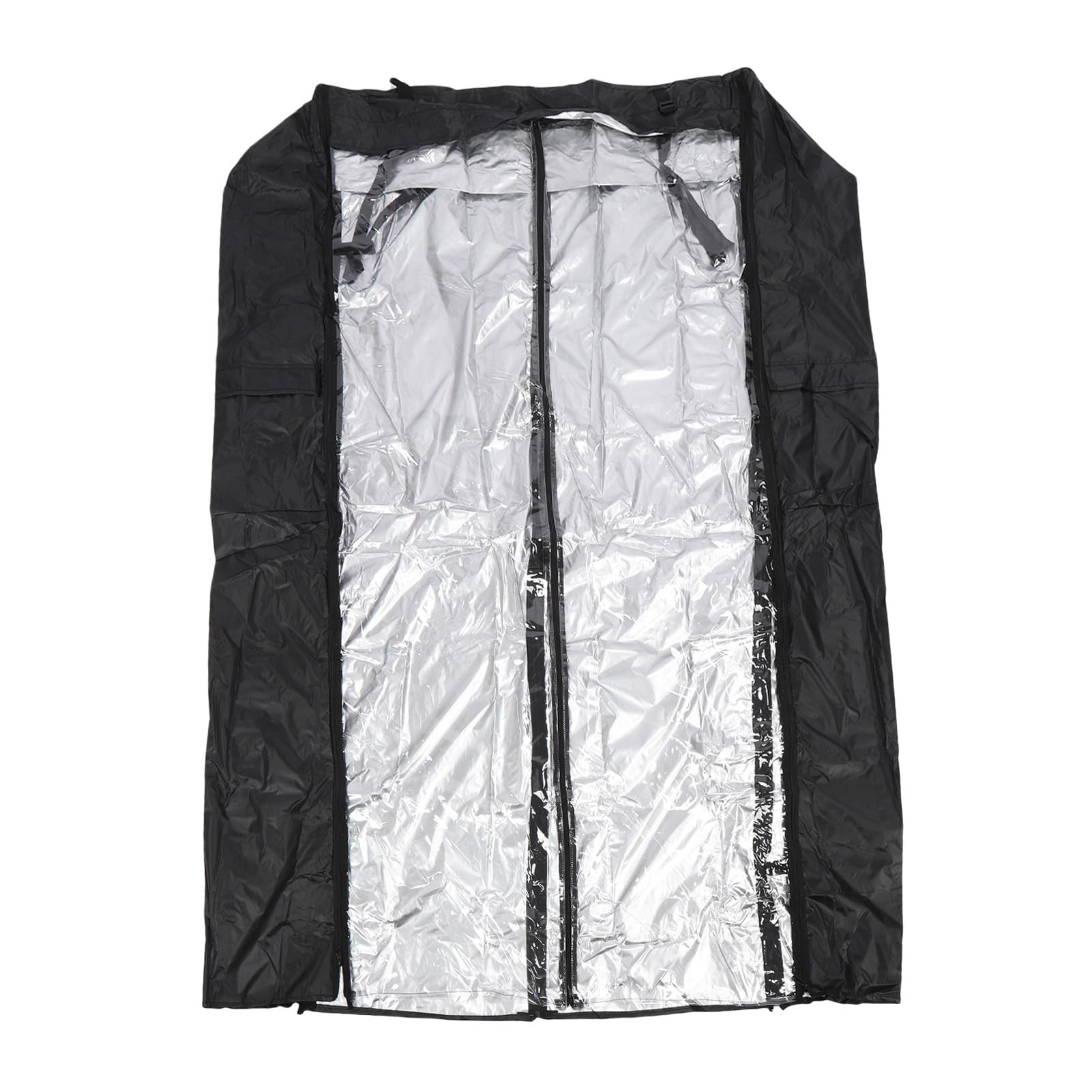 Cubierta para Estante, Cubiertas para Estantes de Alambre de Almacenamiento de Alta Resistencia 210D, Cubiertas para Estantes de Exterior de Poliéster Recubierto de Plata, Ideal para de