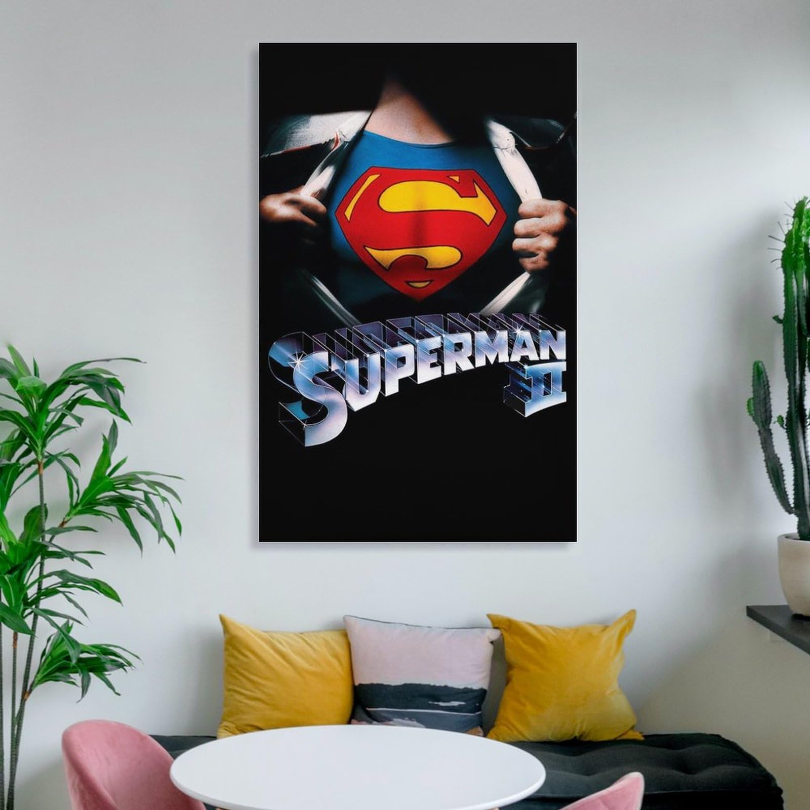 Amazon.co.jp: 映画ポスター スーパーマン ポスター 装飾画 キャンバス