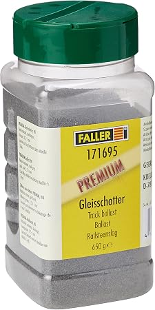 War World Scenics – Ballast Extra-Fin Gris foncé 500g – Modélisme