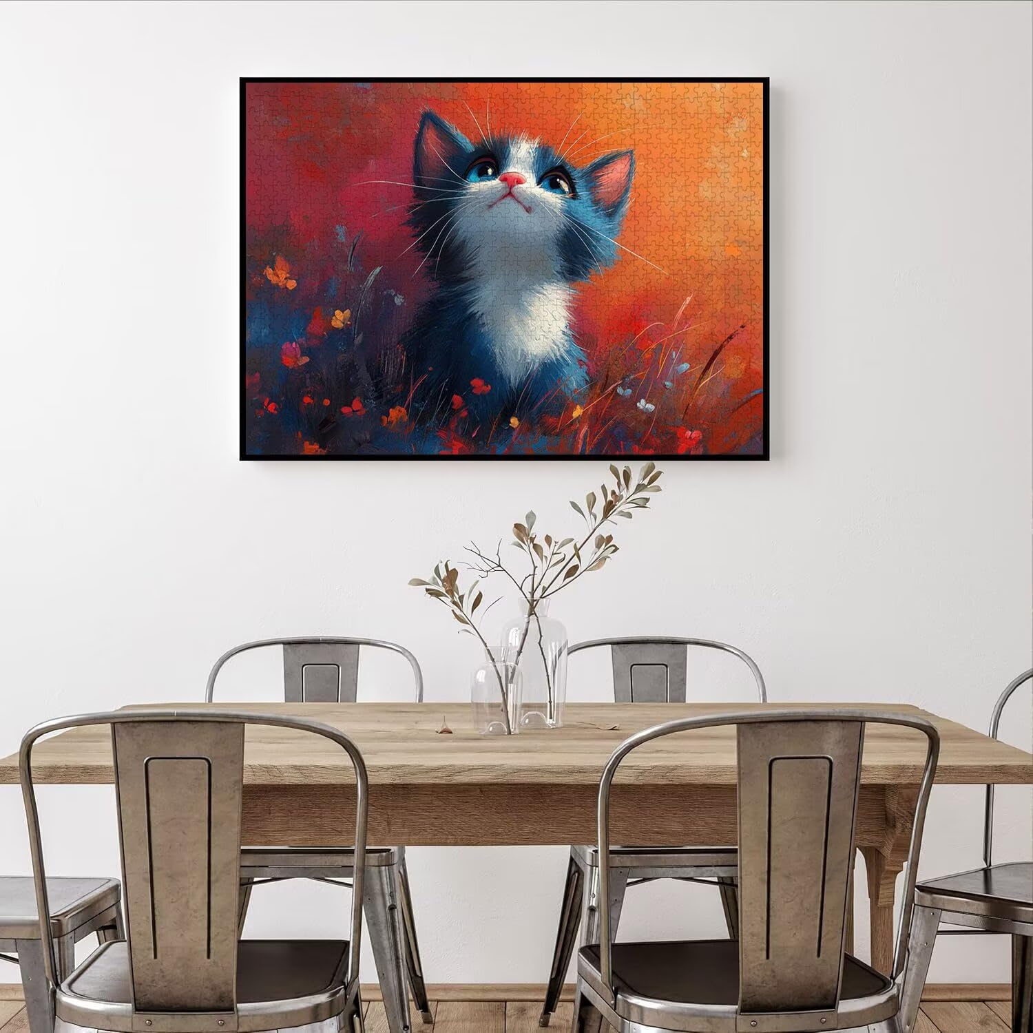 Puzzle 6000 Pezzi astratto Puzzle Classici per Gioco Familiare, n-54 | Impossibile Puzzles, Intrattenimento Creativo, Rilassamento e Intelligence, Regalo per Amore e Amico, Decorazioni Casa, gatto