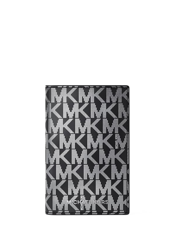 Michael Kors Hudson Folding Card Case, Black Foil by Michael Kors - Used condition - US$24.04