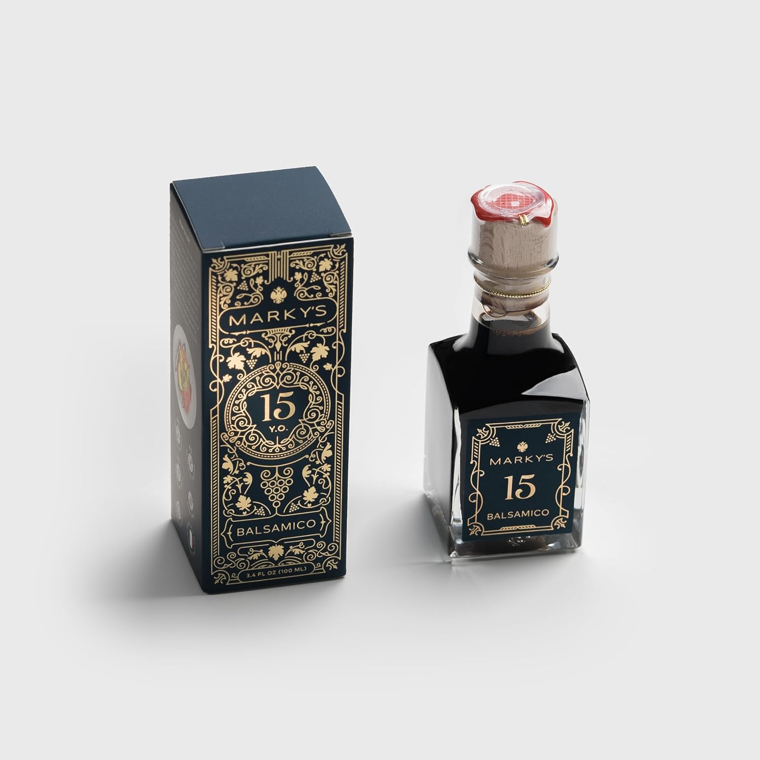 MARKY'S Italian Balsamico Aged 10 Years Invecchiato Balsamic Vinegar - 3.4 oz / 100 ml