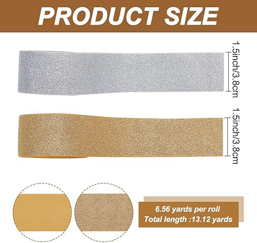 Miniatura 2 de arricraft Cintas de terciopelo de 0.591 in y 20 yardas, cintas suaves de una sola cara azul prusiano, envoltura elegante, manualidades para adornos