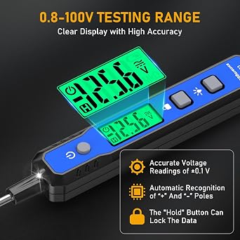 OBDResource Auto Test Light, 0.8-100V DC Voltage Power Circuit Probe Tester