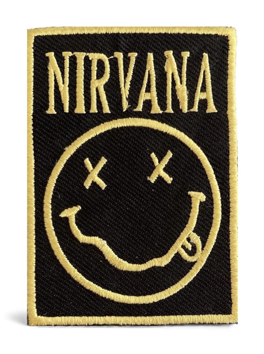 PSL Rock Music Band Iron or Sew On Embroidered Patch for Nirvana Fans
