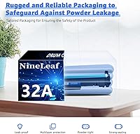 Vista 5 de NineLeaf Paquete de 1 unidad de tambor compatible de repuesto para HP 32A CF232A Uso para M203d M203dn M203dw M227fdw M227fdn M227sdn M148dw M148fdw