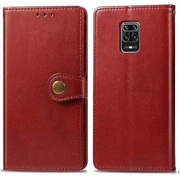 Xiaomi Redmi Note 9S  , FlipBird  PU  for Xiaomi Redmi Note 9S Red