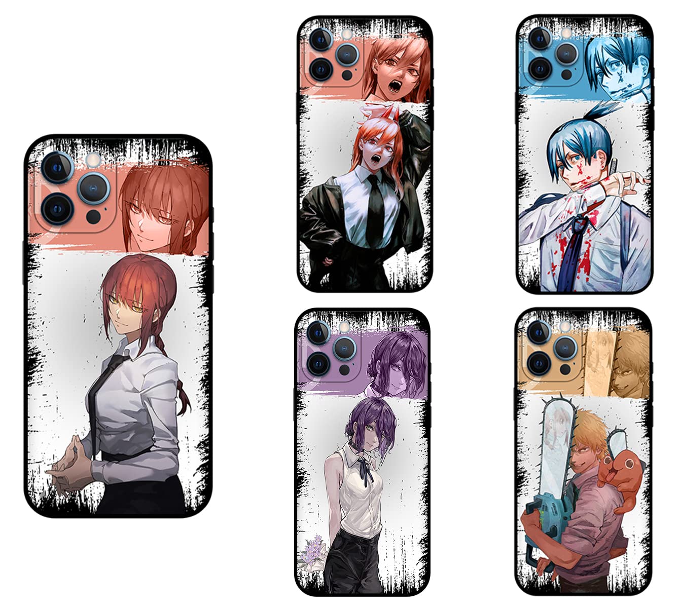 Amazon.co.jp: チェンソーマン スマホケース IPhoneケース iPhone 13用 