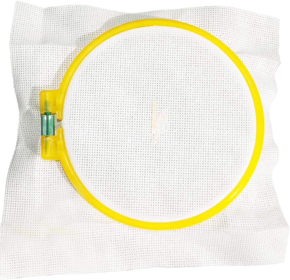 6 Pieces Classic Reserve Aida Cloth Cross Stitch Cloth, DaKuan 11 Count Cross Stitch Fabric, White, 12 by 18-Inch
