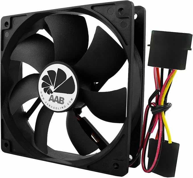 AABCOOLING Fan 12120mm Ventilateur pour Boîtier PC Silencieux et Efficace Série Économique de