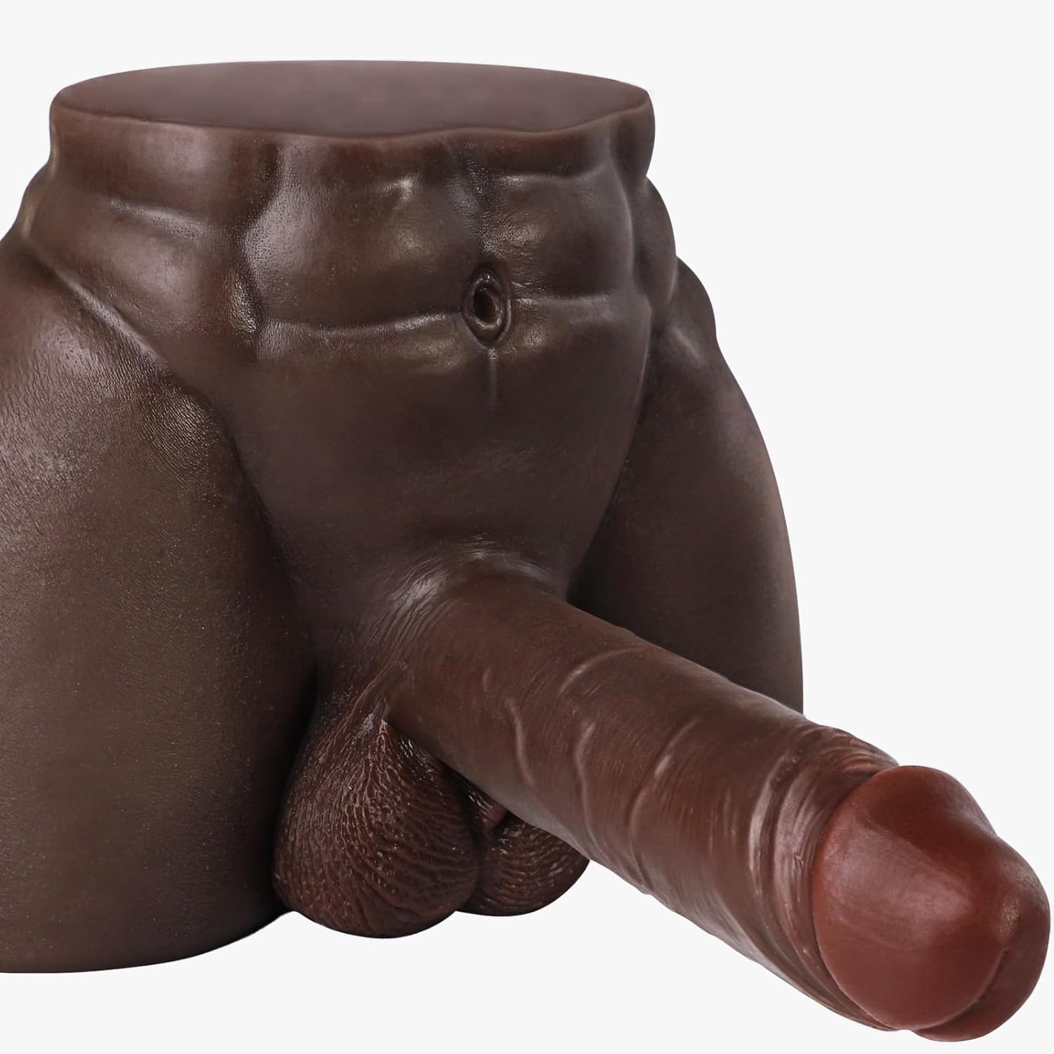 6.8LB Male Sex Doll with Dildo, Adult Torso Sex Doll Toys with 7.08in Huge Dildos for Women Masturbation, Unisex Masturbator Sex Toy with Penis Tight Anal for Gay Les Men Couple