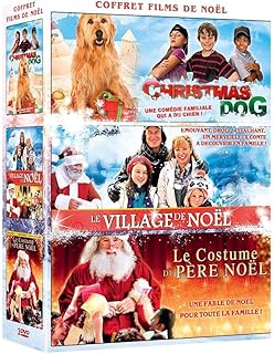 Coffret Films Christmas Dog + Le Village Costume du Père Noël