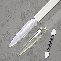 Vista 7 de Espejo cromado Holo unicornio en polvo para arte de uñas (U1)