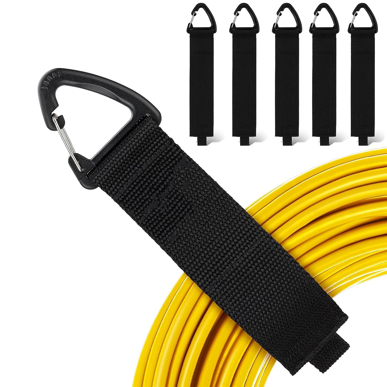 BONZELLA 5 Pcs Heavy Duty Velcro Straps, 16 Inch Hook and Loop Velcro Carrying Storage Strap for Cable, Wire, Rope, Hose, ... - Review, Price and Buying Guide