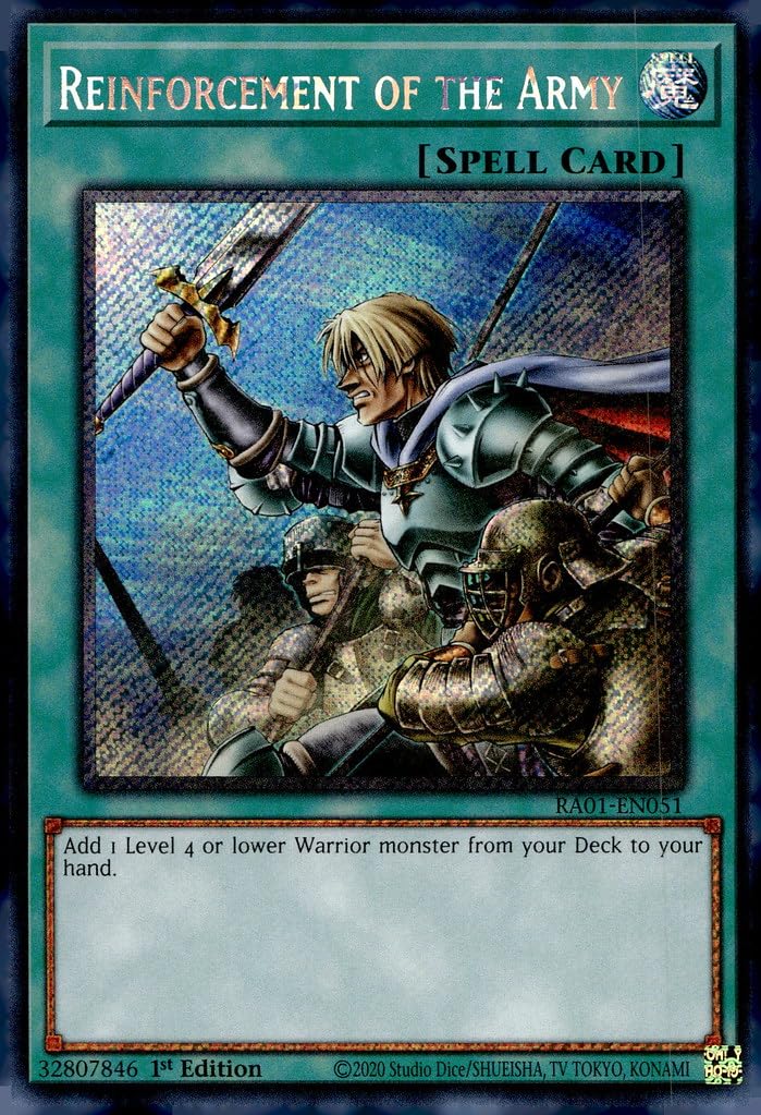 Amazon.com: Reinforcement of The Army (Platinum Secret Rare