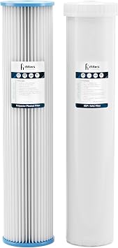 iFilters SP30-KDF2-4520 4.5 x 20 Sediment GAC/KDF Filter Set