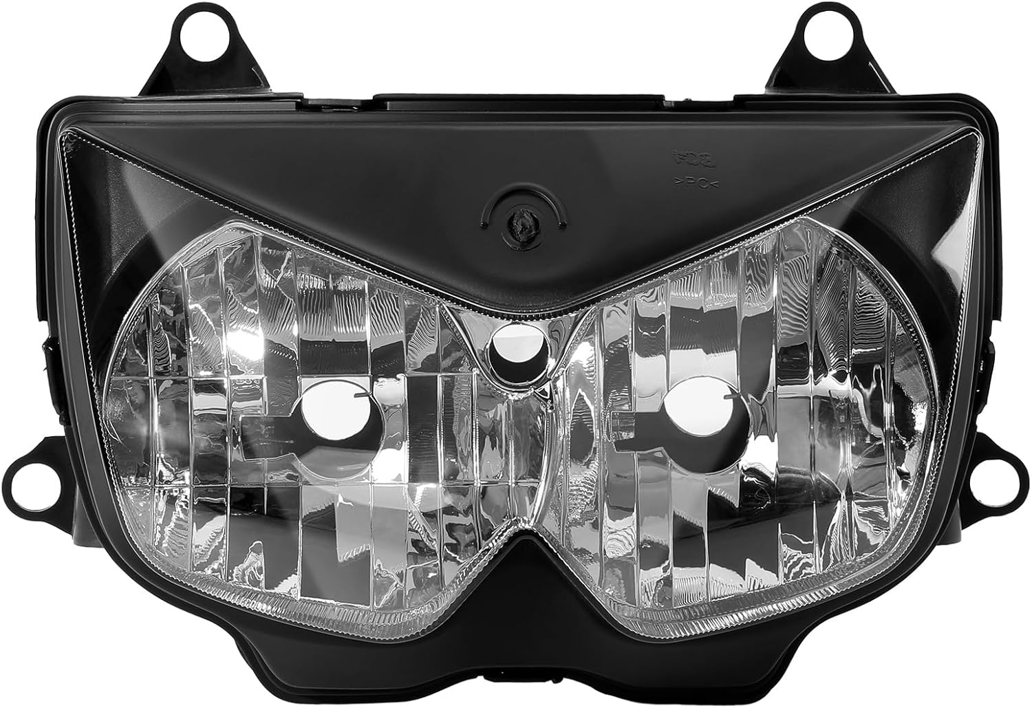 Motorcycle Headlight Headlamp Assembly Compatible with Kawasaki NINJA 250R EX250 2008-2012 Z750 2004-2006 Z1000 2003-2006