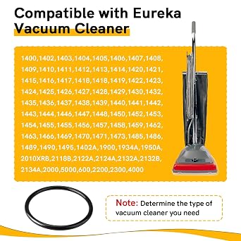 30563B Vacuum Belt for Sanitaire Eureka Commercial Upright Vacuum Cleaner, 66100 Round Vacuum Cleaner Belts for Sanitaire Eureka Style RD, SC679, SC684, SC688, SC886, SC887, SC888, SC899-20 Pack
