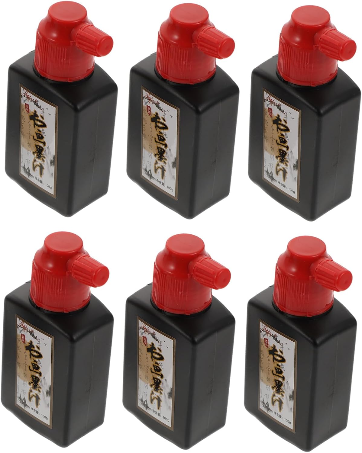 Calligraphy Ink Set 6pcs for Writing Invitations and Scrapbook