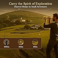 Vista 9 de Captains - Mini telescopio de mano de latón de 6 pulgadas con caja de madera coleccionables náuticos