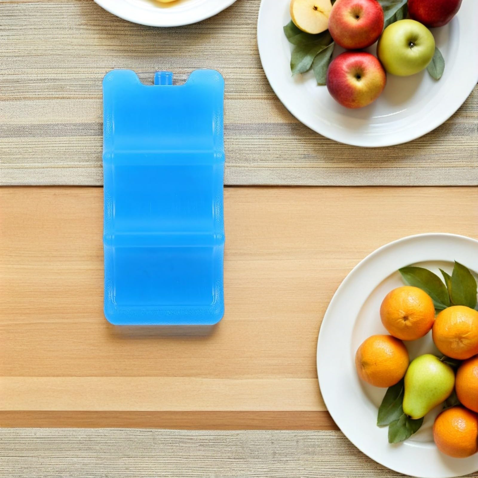 Toyvian 2 Piezas Acumulador de Frío Azul para Nevera Portátil de 600 Ml Ajuste Hermético y Fácil Mantenimiento Adecuado para Uso en Dormitorio y Oficina