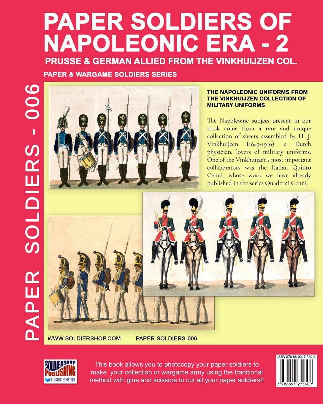 Paper soldiers of Napoleonic era – 2: Prusse & German allied from the Vinkhuijzen col.