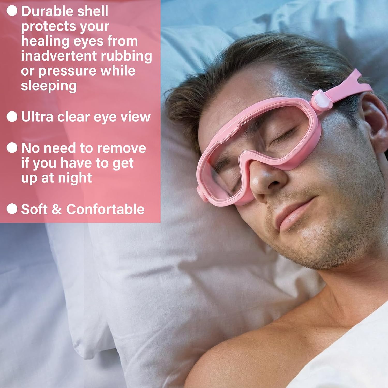 Shower Goggles Eyelash Eyebrow Protector Anti Fog