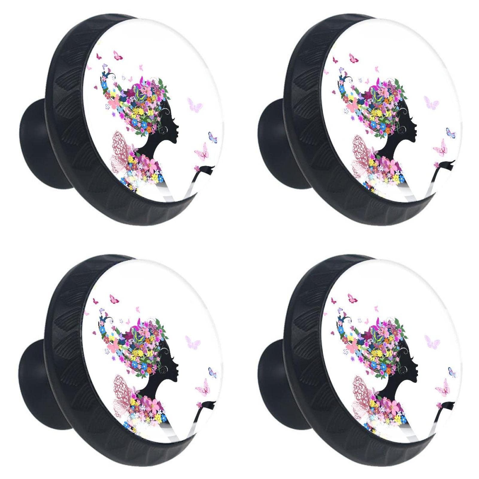 Boutons de tiroir en cristal 30mm poignée de meuble pour placard et commode de maison