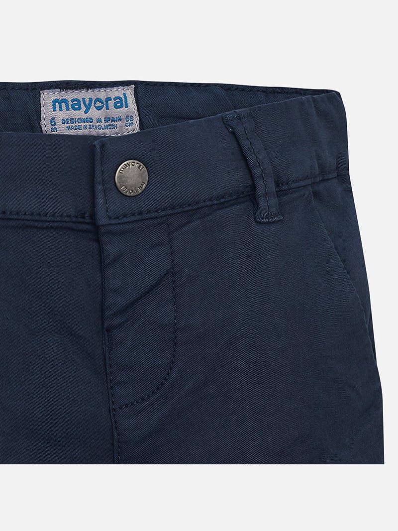 Mayoral Basic Chino Twill Bermuda for Baby-Boys Navy